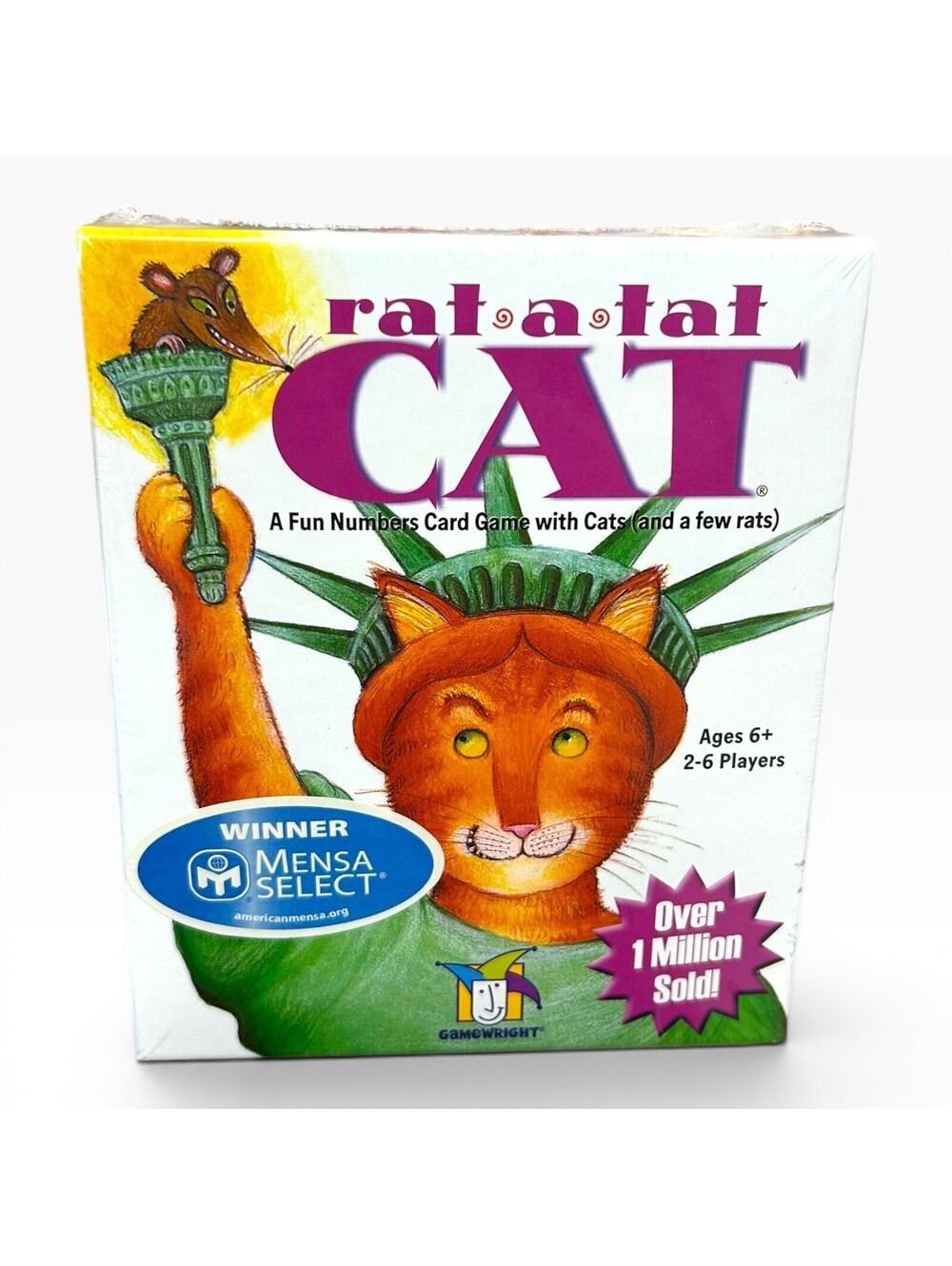 Rat-A-Tat Cat Card Game Complete Boxed Gamewright Brand New Sealed